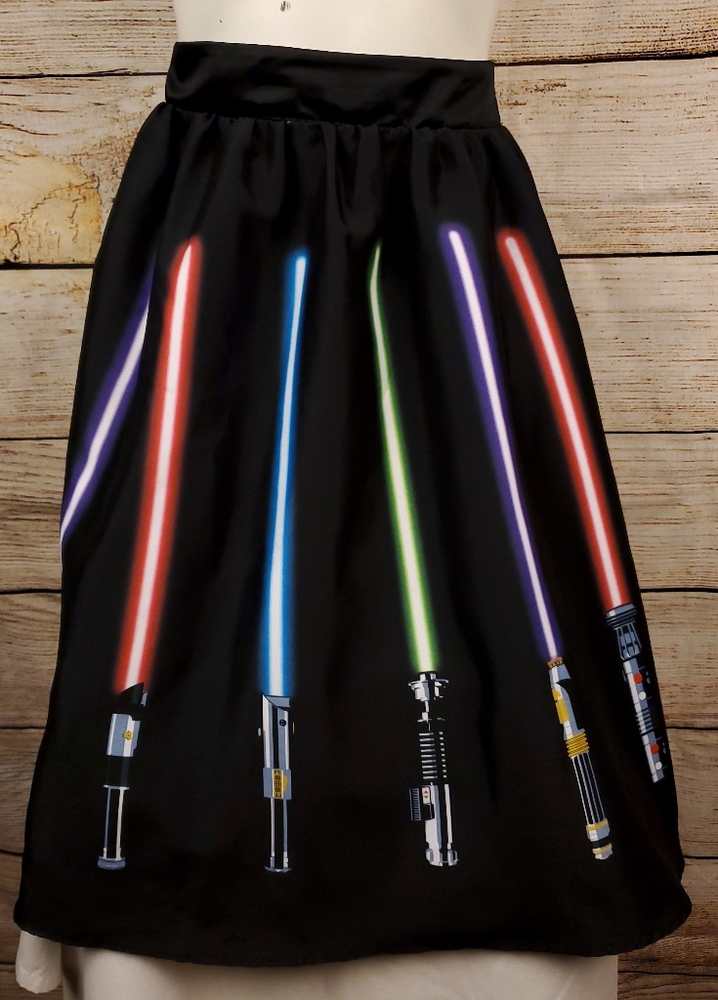 Star Wars Light Saber Her Universe Skirt Large